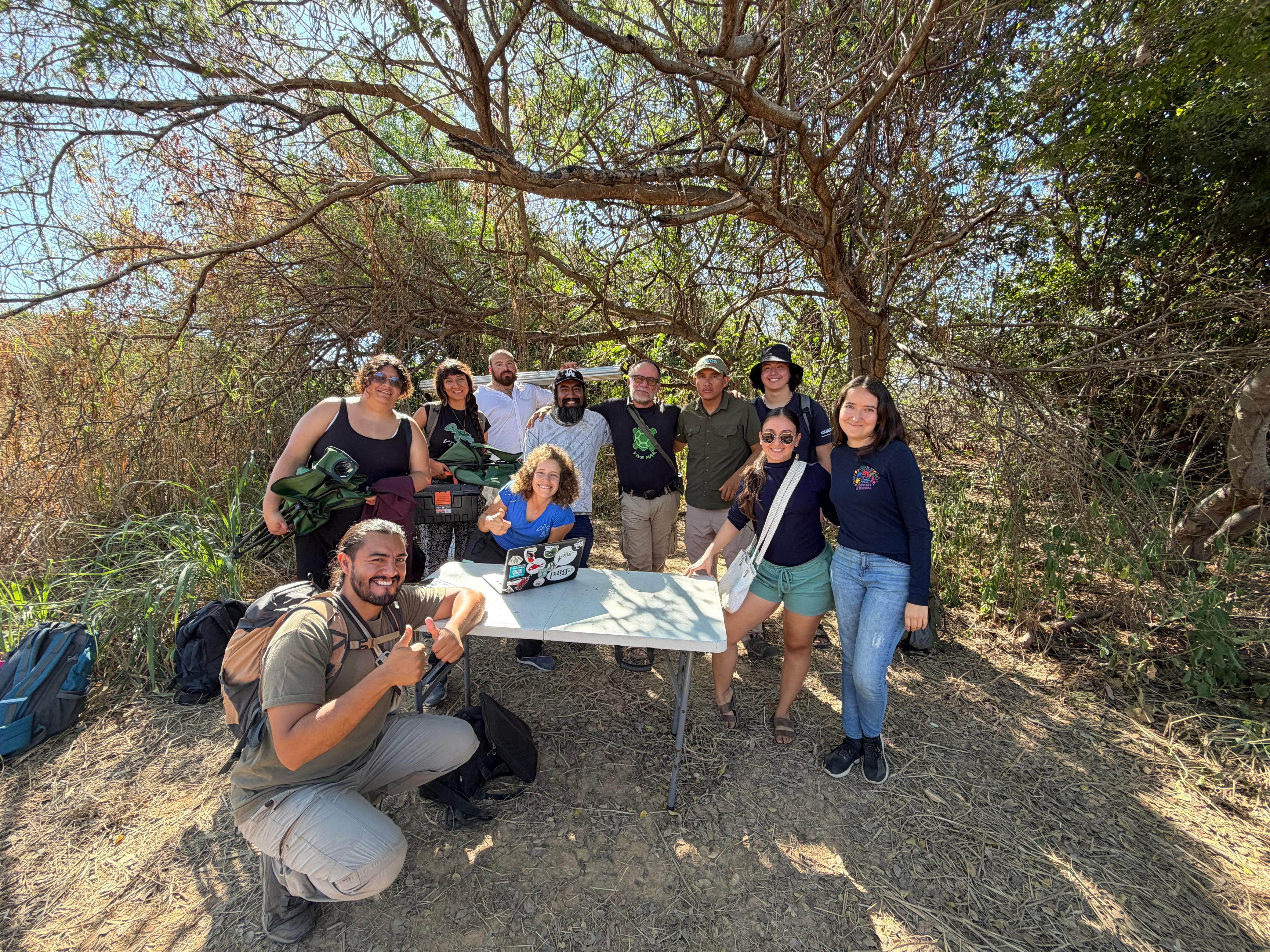 Aves Costeñas: Monitoreo comunitario de aves en la costa de Oaxaca, México, por medio de estaciones de anillamiento científico.